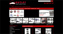 Desktop Screenshot of outletrepuestos.cl